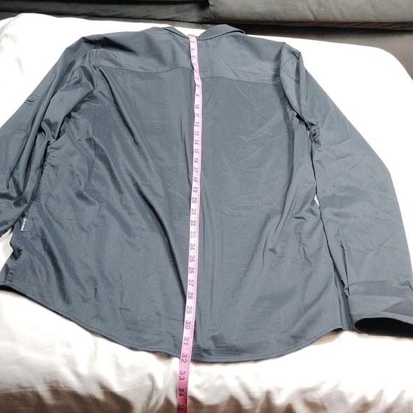 Swiss tech men's Long sleeved button down shirt size large - Picture 11 of 13